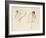 Two Ballerinas, Holding Their Ankles Wearing Ballet Skirts-Isobel Lilian Gloag-Framed Giclee Print