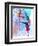 Two Ballerinas Watercolor 4-Irina March-Framed Premium Giclee Print