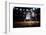 Two Basketball Players in Action in Gym Panorama View-Eugene Onischenko-Framed Photographic Print