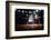 Two Basketball Players in Action in Gym Panorama View-Eugene Onischenko-Framed Photographic Print