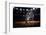 Two Basketball Players in Action in Gym Panorama View-Eugene Onischenko-Framed Photographic Print