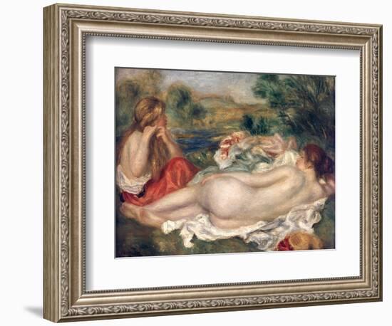 Two Bathers, 1896-Pierre-Auguste Renoir-Framed Giclee Print