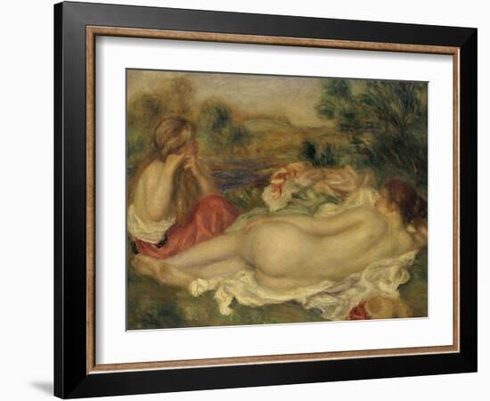 Two Bathers, 1896-Pierre-Auguste Renoir-Framed Giclee Print