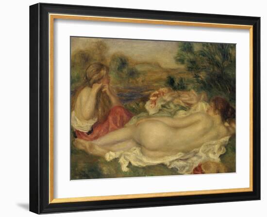 Two Bathers, 1896-Pierre-Auguste Renoir-Framed Giclee Print