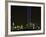 Two Beams of Light Light up the Sky Above Manhattan-null-Framed Photographic Print