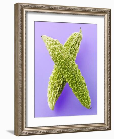 Two Bitter Gourds-null-Framed Photographic Print