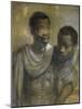 Two Black Men-Rembrandt van Rijn-Mounted Giclee Print