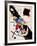 Two Black Spots-Wassily Kandinsky-Framed Art Print