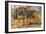 Two Bloodhounds Standing-Louis Agassiz Fuertes-Framed Art Print