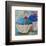 Two Blue 6X6-null-Framed Art Print