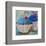 Two Blue 6X6-null-Framed Art Print