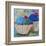 Two Blue 6X6-null-Framed Art Print