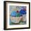 Two Blue 6X6-null-Framed Art Print