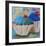 Two Blue 6X6-null-Framed Art Print