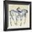 Two Blue Horses-Franz Marc-Framed Giclee Print