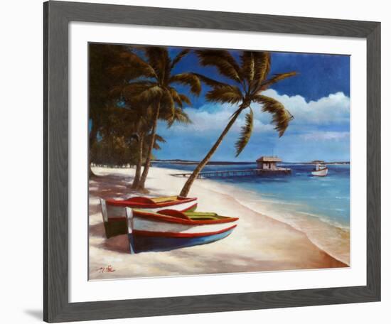 Two Boats-T^ C^ Chiu-Framed Art Print