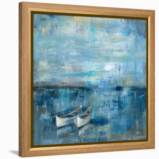 Two Boats-Silvia Vassileva-Framed Stretched Canvas