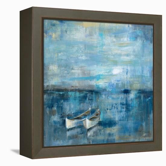 Two Boats-Silvia Vassileva-Framed Stretched Canvas