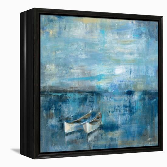 Two Boats-Silvia Vassileva-Framed Stretched Canvas