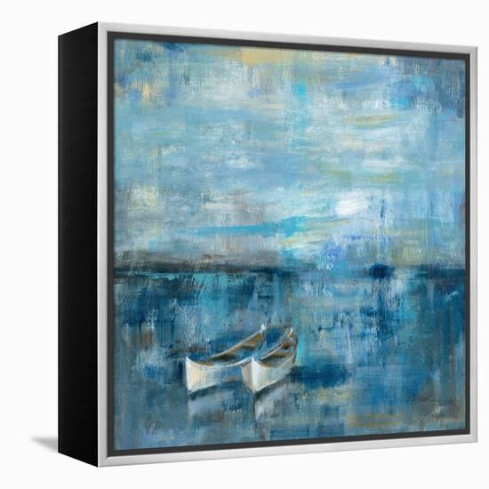 Two Boats-Silvia Vassileva-Framed Stretched Canvas