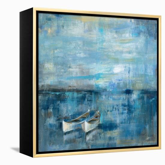 Two Boats-Silvia Vassileva-Framed Stretched Canvas