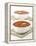 Two Bowls of Tomato Soup-Matt Johannsson-Framed Premier Image Canvas