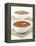 Two Bowls of Tomato Soup-Matt Johannsson-Framed Premier Image Canvas