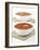 Two Bowls of Tomato Soup-Matt Johannsson-Framed Photographic Print