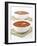Two Bowls of Tomato Soup-Matt Johannsson-Framed Photographic Print
