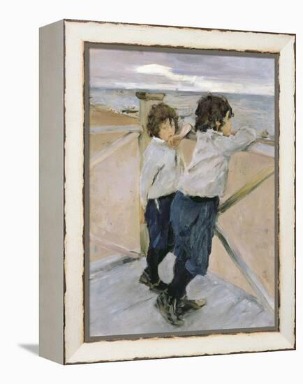 Two Boys, 1899-Valentin Aleksandrovich Serov-Framed Premier Image Canvas