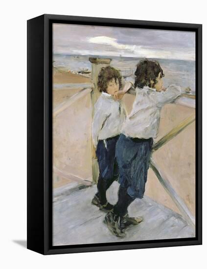 Two Boys, 1899-Valentin Aleksandrovich Serov-Framed Premier Image Canvas