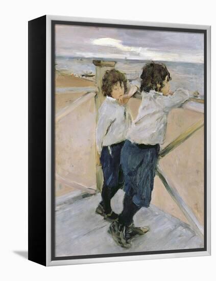 Two Boys, 1899-Valentin Aleksandrovich Serov-Framed Premier Image Canvas