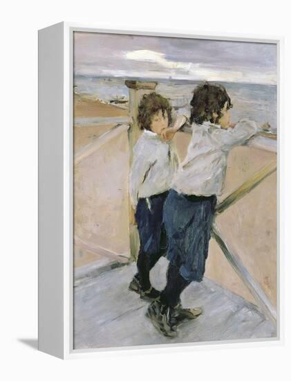 Two Boys, 1899-Valentin Aleksandrovich Serov-Framed Premier Image Canvas