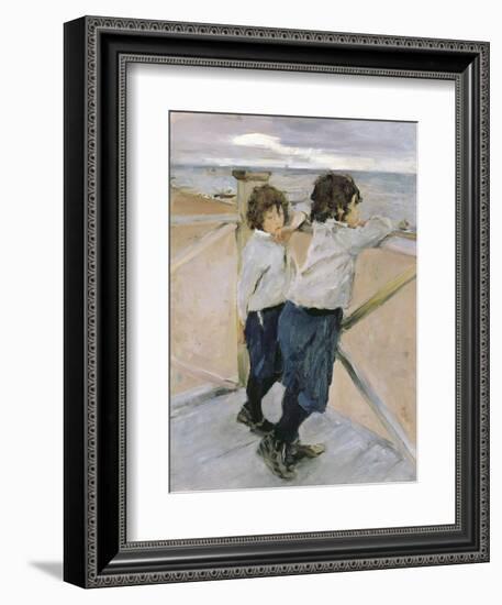 Two Boys, 1899-Valentin Aleksandrovich Serov-Framed Giclee Print