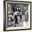 Two Boys Play-Fight While Other Children Look On, Harlem, 1938-Hansel Mieth-Framed Photographic Print