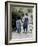 Two Boys Walking on Bridge Hand-In-Hand-Nora Hernandez-Framed Giclee Print