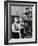 Two Brothers Look at a Christmas Tree in their Living Room in Germany, Ca. 1949-null-Framed Photographic Print