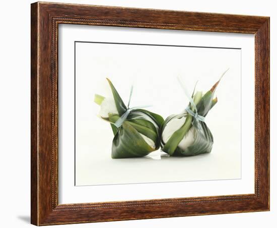 Two Burrata (S. Italian Cheese Speciality)-Luzia Ellert-Framed Photographic Print