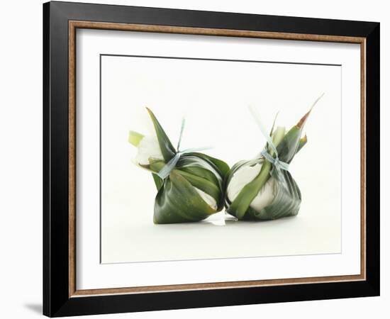 Two Burrata (S. Italian Cheese Speciality)-Luzia Ellert-Framed Photographic Print