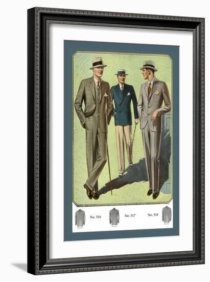 Two-Button Sack-null-Framed Art Print