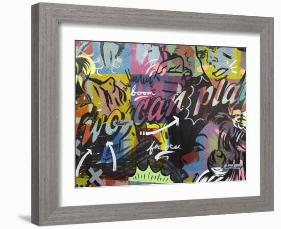 Two Can Play-Dan Monteavaro-Framed Giclee Print