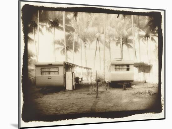 Two caravans, Queensland, Australia-Theo Westenberger-Mounted Art Print