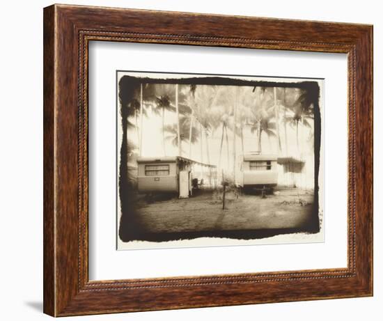 Two caravans, Queensland, Australia-Theo Westenberger-Framed Art Print