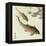 Two Carp and Water Lily Pad-Koson Ohara-Framed Premier Image Canvas