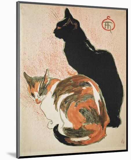 Two Cats, 1894-Théophile Alexandre Steinlen-Mounted Art Print