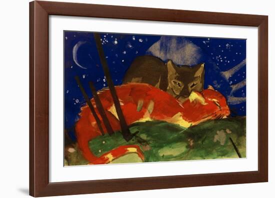 Two Cats 1913-Franz Marc-Framed Giclee Print