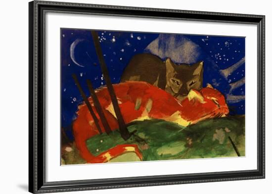 Two Cats 1913-Franz Marc-Framed Giclee Print