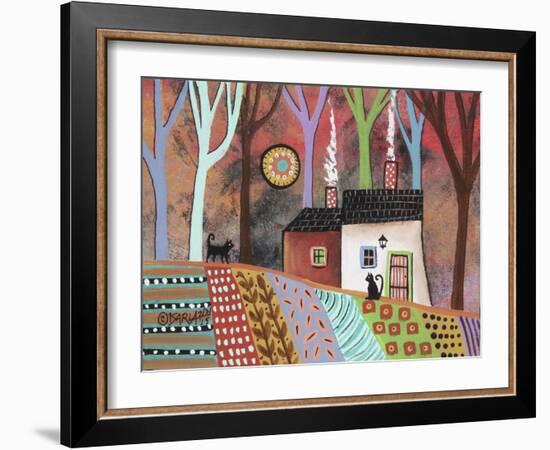 Two Cats 1-Karla Gerard-Framed Giclee Print