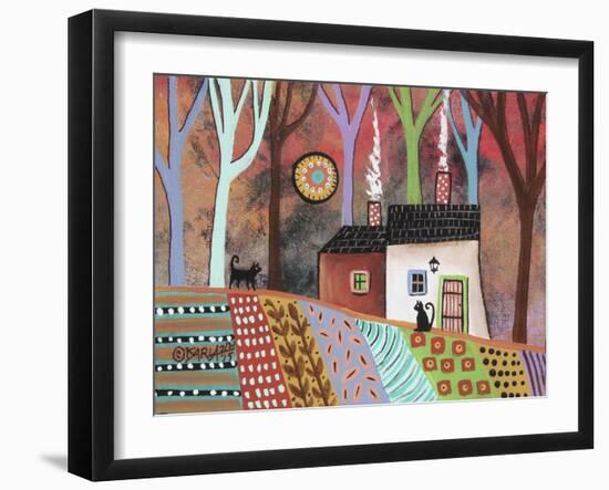 Two Cats 1-Karla Gerard-Framed Giclee Print