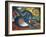 Two Cats, Blue and Yellow, 1912-Franz Marc-Framed Giclee Print
